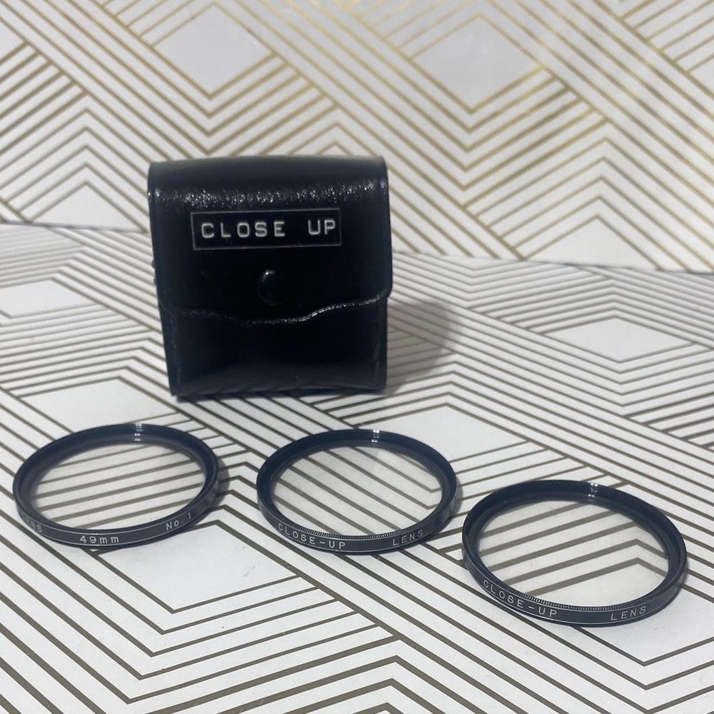 Close-Up Lens Filter Set with Case